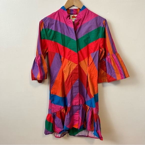 FARM Rio Multicolor Striped Dress - Picture 2 of 14